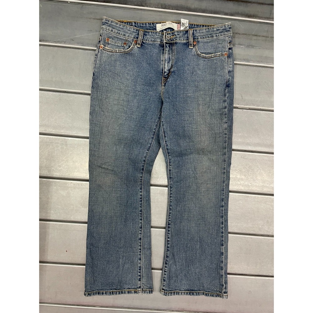 Levis 515 Boot Cut‎ Jeans Womens 14M 34x28 Blue Medium Wash Bootcut